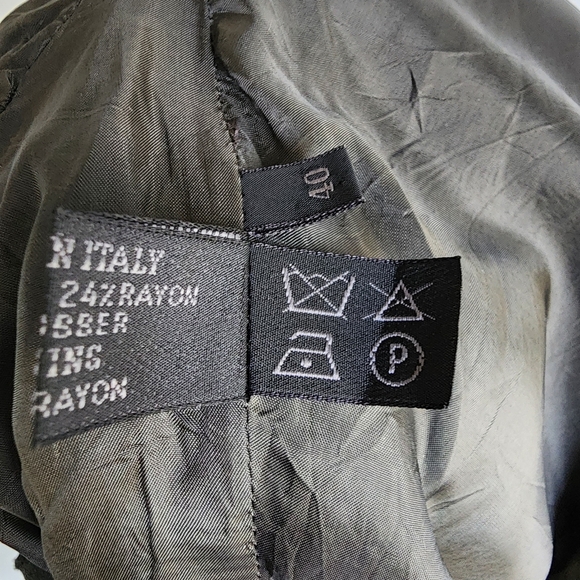 PRADA Women’s Vintage Blazer Black Size 40 - Picture 10 of 11